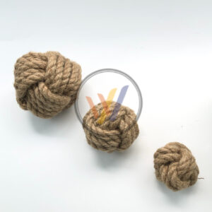 Hemp ball pet toy