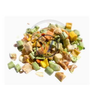 FREEZE DRIED VEGETABLES WITH CHICKEN
