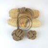 HEMP BALL PET TOY (WITH ROPE)